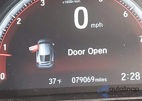 2021 Honda Civic Sport из США, поврежденный, VIN SHHFK7G4XMU228440